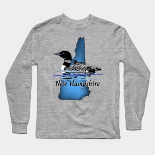 New Hampshire Loon Long Sleeve T-Shirt